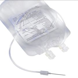 Worki na krew o pojemności 450 ml, wypełnione płynem konserwującym CPDA-1 z igłą 16G- op. 5 szt.