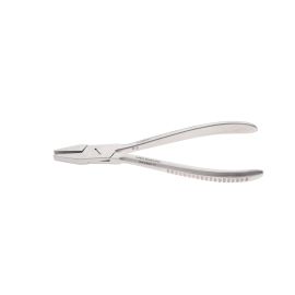 Szczypce płaskie ząbkowane dł. 17cm