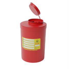 Pojemnik na odpady medyczne 1,5L czerwony