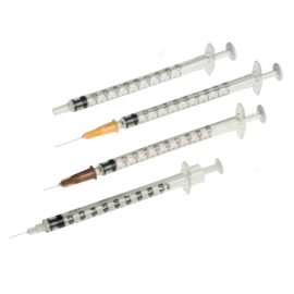 Strzykawka tuberkulinowa 1ml BD igła 0,5x16mm 25GA 120szt.