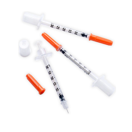 Strzykawka do insuliny 0,3 ml z igłą 30G x 8mm BD, op. 100 szt.