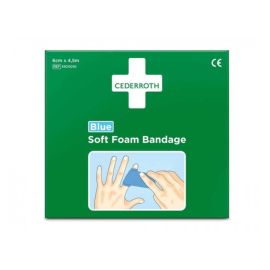 Bandaż piankowy Soft Foam Bandage Blue 6cm x 4,5m