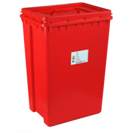 Pojemnik na odpady medyczne 60L prostokątny