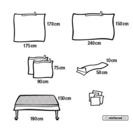 Foliodrape®  Zestaw uniwersalny I