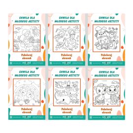 Kolorowanki - 20 sztuk