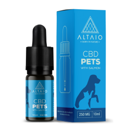 Olejek konopny ALTAIO CBD PETS 250mg 10ml 2,5%