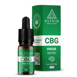 ALTAIO FOCUS CBG 500mg 10ml 5%