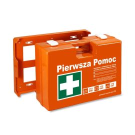 Apteczka pierwszej pomocy K-20 2x DIN 13157 PLUS w walizce z tworzywa ABS