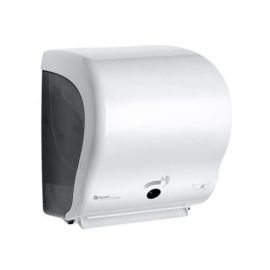 Automatyczny bezdotykowy podajnik ręczników papierowych w rolach MERIDA LUX SENSOR CUT AUTOMATIC MAXI