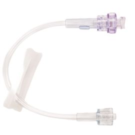 Bezigłowy port do iniekcji BD Q-SYTE Standard Bore z przedłużaczem 15 cm