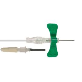 igła motylkowa bezpieczna z przyciskiem do wycofywania kaniuli z żyły BD Vacutainer Push Button