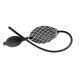 Gruszka insuflacyjna, bezlateksowa, ze zbiornikiem wyrównawczym do pompowania powietrza, proktologiczna