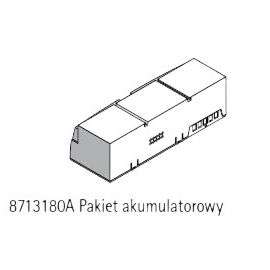Bateria zasilająca ze stykiem: NiMH bez opcji WLAN - ref: 8713180A