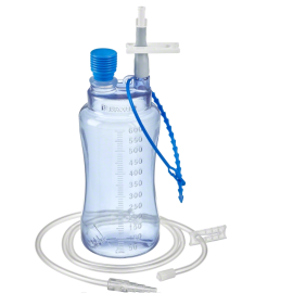 Butelka REDON do trwałego odsysania ran 600 ml, B.Braun Drainobag 600V Luer Lock