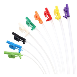 Cewnik do kontrolowanego odsysania górnych dróg oddechowych, sterylny