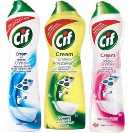 Cif Cream, mleczko do czyszczenia powierzchni, z mikrokryształkami