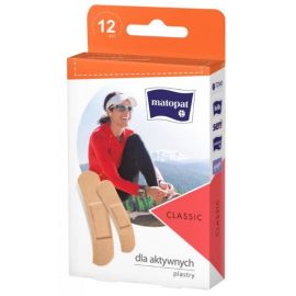 Plastry tkaninowe z opatrunkiem - CLASSIC, 12szt.