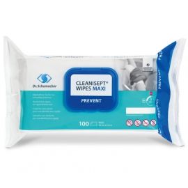 Bezalkoholowe chusteczki do dezynfekcji powierzchni CLEANISEPT® WIPES MAXI - FLOW-PACK 100 szt.