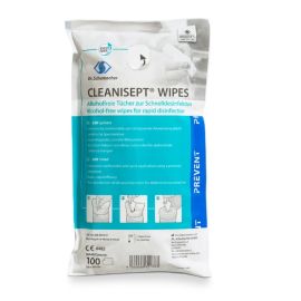 Cleanisept Wipes wkład - bezalkoholowe chusteczki do dezynfekcji głowic USG 100 szt.