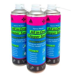Clipper spray  - dezynfekcja narzędzi fryzjerskich -  500 ml