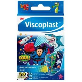 Zestaw plastrów COOL - Viscoplast 3M - 20szt (dwa rozmiary)