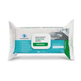 Chusteczki nasączone alkoholem Descosept Sensitive Wipes