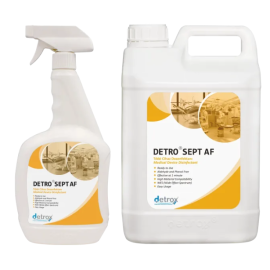 Detro Sept AF, alkoholowy preparat do dezynfekcji i mycia wyrobów medycznych, spray