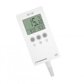Termometr z wbudowanym czujnikiem temperatury DT-16 min/max/alarm