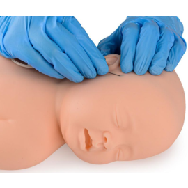 Głowa niemowlęcia do nauki wstrzyknięcia