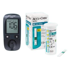Zestaw glukometr Accu-Chek Active mmol/l + 50 sztuk pasków testowych Accu-Chek Active