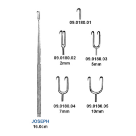 Hak do skóry JOSEPH, długość 16 cm
