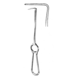 Hak typu Knee dł 225 mm końcówka 38 x 9 mm