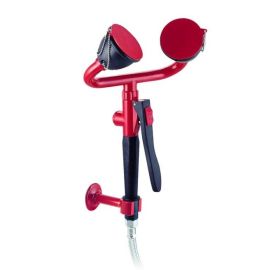 Podwójna oczomyjka z wężem mocowana do ściany