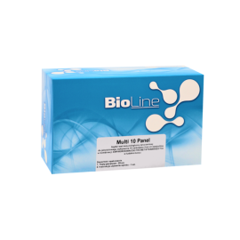 Test narkotykowy wieloparametrowy MULTI DRUG 10 PANEL PLUS, kasetkowy, z moczu, 10 substancji - op. 25 szt.