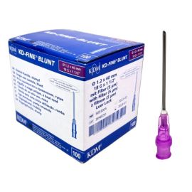 Igła/kaniula tępa z filtrem do pobierania leków 18G, fioletowa, KD-FINE BLUNT - op. 100 szt.