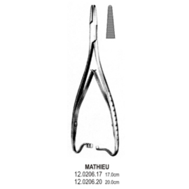 Imadło Chirurgiczne Mathieu długość dł. 17cm lub 20 cm