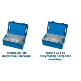 Wanna Anios 20 l do dezynfekcji narzędzi - brak możliwości sterylizacji