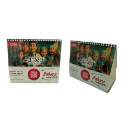 2 sztuki:  piramidka z kalendarzem na rok 2026