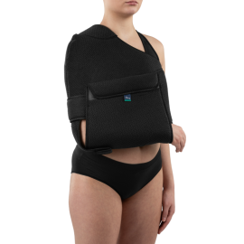Kamizelka na bark i ramię, czarna, TGO-C OB 305