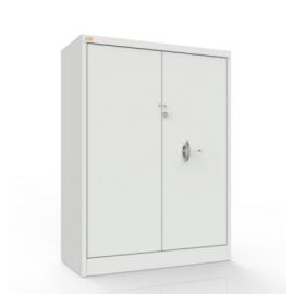 Szafa aktowa na dokumenty niejawne, 2-drzwiowa, 2-półkowa, wzmocniona, klasa A, MONA122/2