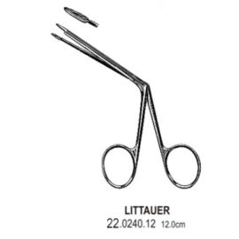 Kleszczyki do uszu Littauer 12 cm