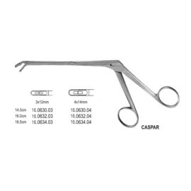 Kleszczyki Caspar odgięte końce w dół - od 14 cm do 18,5 cm