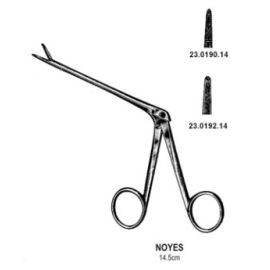 Kleszczyki nosowe ząbkowane Noyes, długość 14,5cm