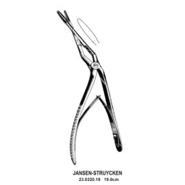Kleszczyki Jansen-Struycken do przegrody nosowej