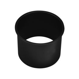 Kołnierz kosza nablatowy okrągły MERIDA STELLA BLACK LINE - czarny