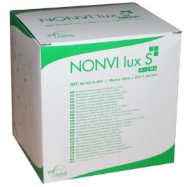 Kompresy włókninowe sterylne 4w, 40g NONVI lux S z wycięciem "Y" - sterylizowane parą wodną