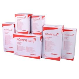 Kompresy gazowe jałowe Kompri lux S - 17N16W sterylizowane parą wodną