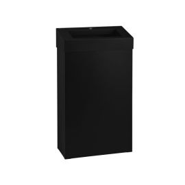 Kosz na odpady otwarty MERIDA STELLA SLIM BLACK LINE pojemność 27 litrów