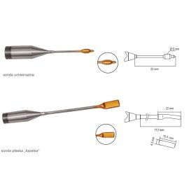 Sonda kontaktowa, wielorazowa do aparatu Cryo-S do kriochirurgii