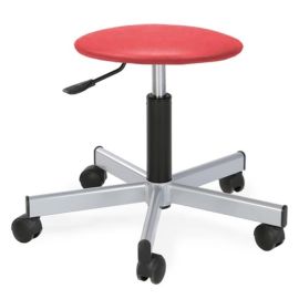 Krzesło szkolne obrotowe HERA na siłowniku